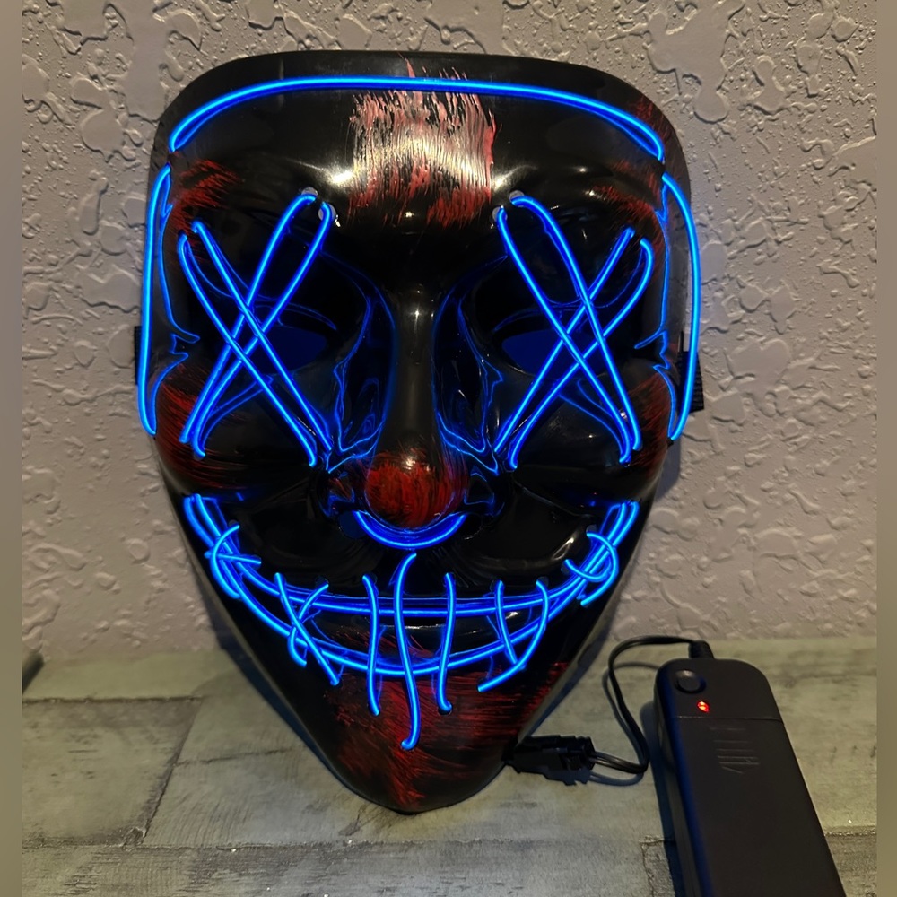 Light up The Purge Mask